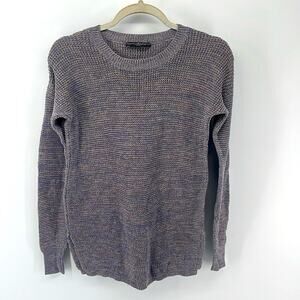 Peruvian Connection 100% Pima cotton crewneck pullover sweater sz S